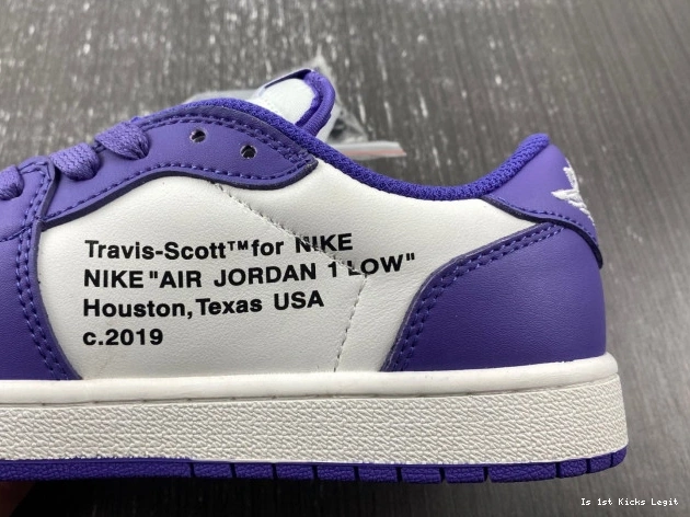 AIR OFF-WHITE X CUSTOM DM7890-386 TRAVIS SCOTT JORDAN X 1 0708